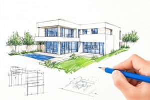 手書きパースとは？CGパースとの違いや方法・ポイントなどを解説